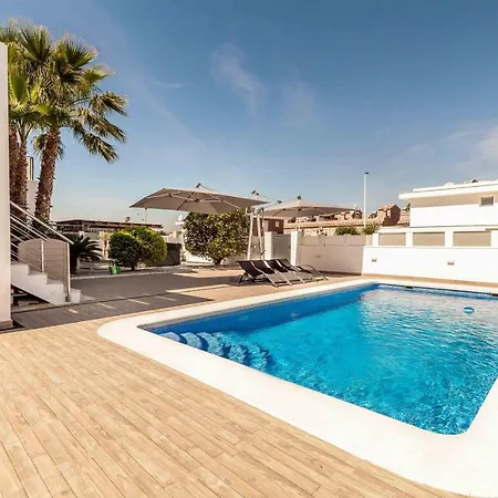Casa Bos Orange Wellness Luxury Entire Jacuzzi & Pool Gran Alacant Near Villa