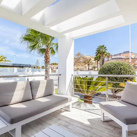 Casa Bos Orange Wellness Luxury Entire Jacuzzi & Pool Gran Alacant Near Villa Puerto Marino