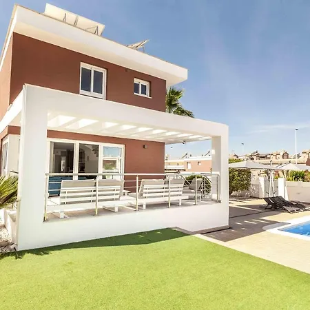 Casa Bos Orange Wellness Luxury Entire Jacuzzi & Pool Gran Alacant Near * Puerto Marino