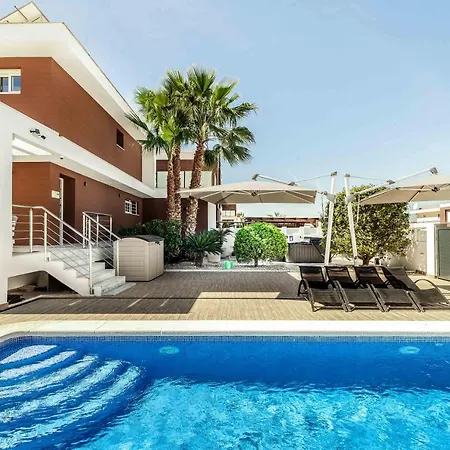 Casa Bos Orange Wellness Luxury Entire Jacuzzi & Pool Gran Alacant Near *