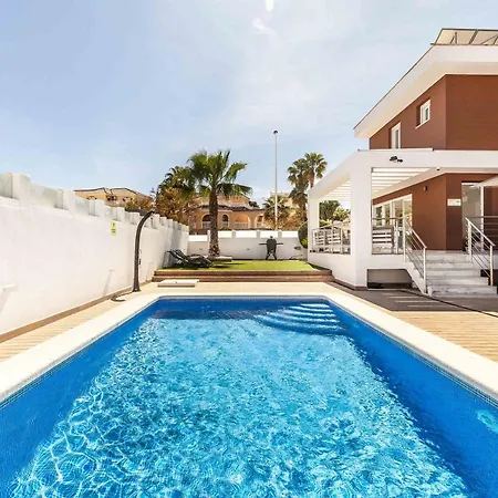 Villa Casa Bos Orange Wellness Luxury Entire Jacuzzi & Pool Gran Alacant Near Puerto Marino