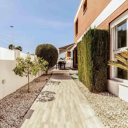 Casa Bos Orange Wellness Luxury Entire Jacuzzi & Pool Gran Alacant Near Villa Puerto Marino